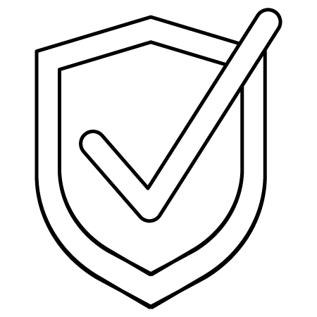Icon für robuste Bauweise