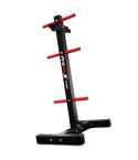 K-Sport Hantelständer-Turm ohne Gewichte, schwarz-rot