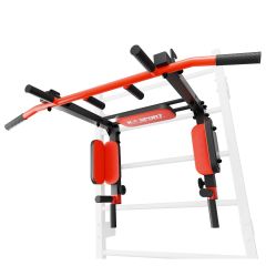 Klimmzugstange + Barren zur Montage auf Gymnastikleitern 2in1