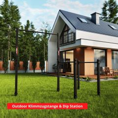 Outdoor Reck mit Garten Klimmzugstange