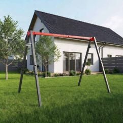 Doppelte Kinderschaukel für den Garten für Nestschaukel und Schaukel