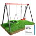 Doppelte Kinderschaukel mit Nestschaukel und Brettschaukel von K-Sport mit Vergleich.org Siegel für Vergleichssieger