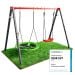 K-Sport Gartenschaukel aus Metall mit Nestschaukel und Sitzschaukel, Testsieger Auszeichnung Sehr Gut