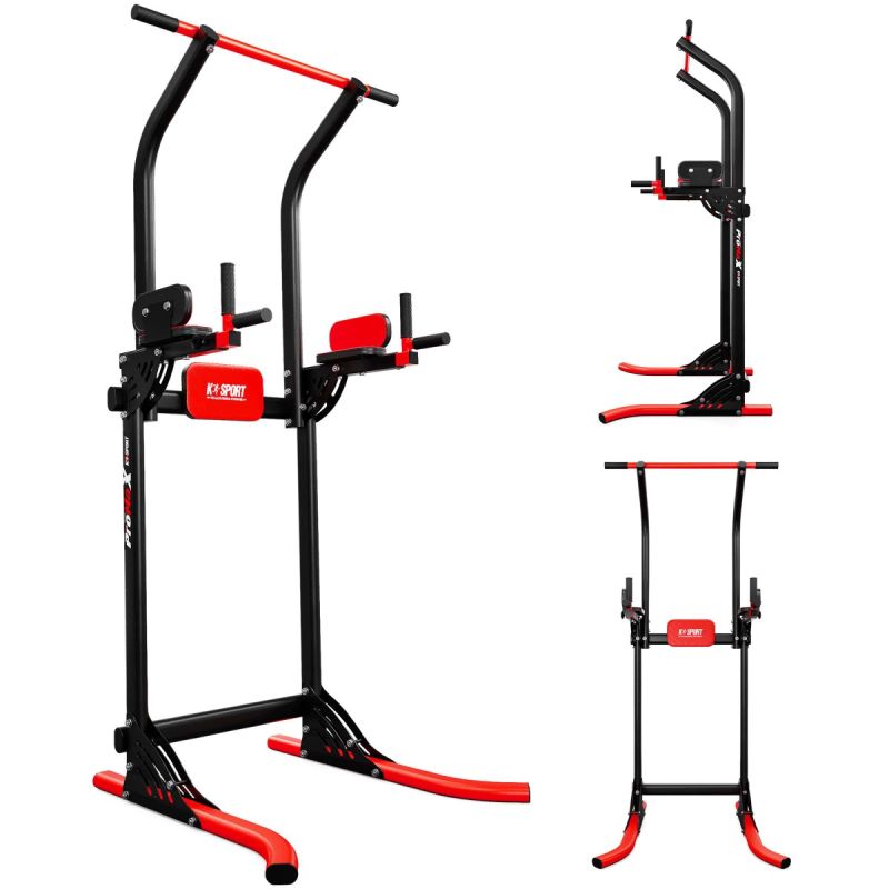 Kraftturm mit Dip Station & Klimmzugstange