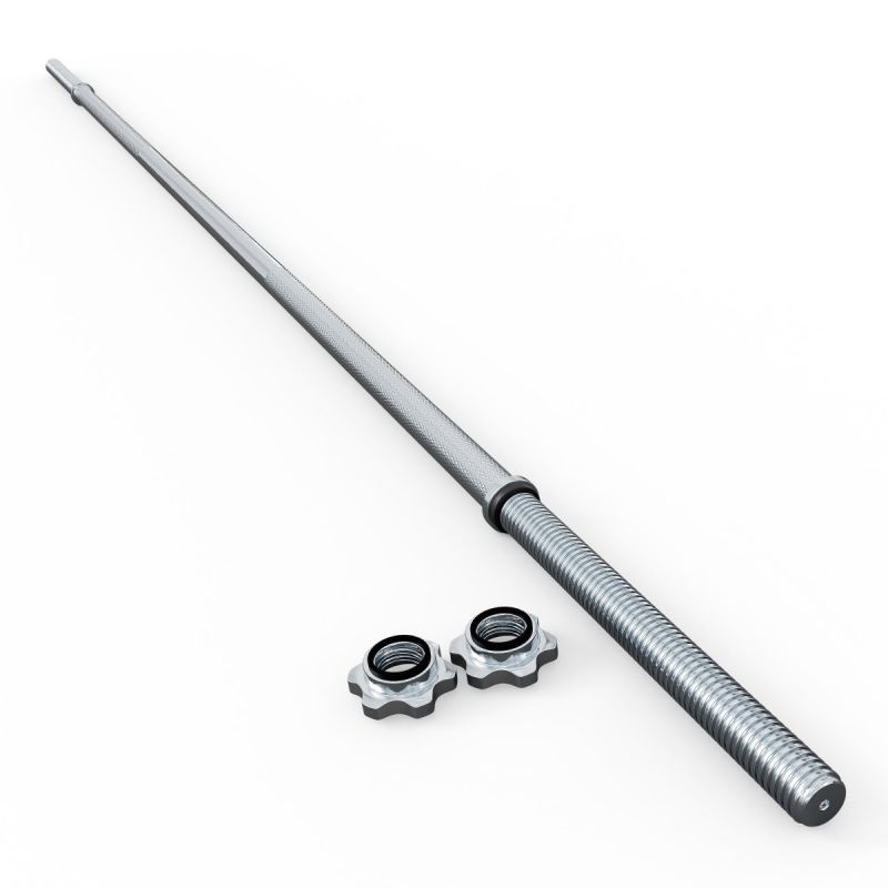 Verstärke Langhantel mit Sternverschlüssen