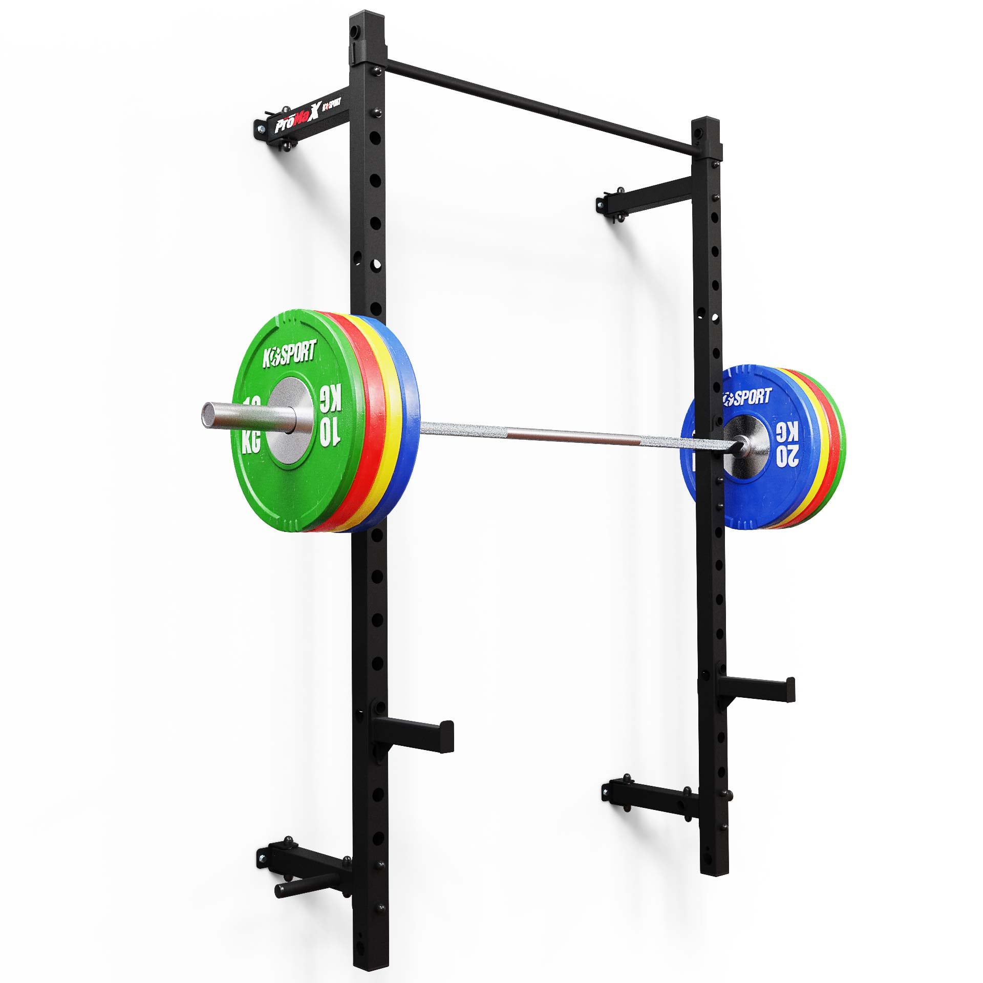 Faltbares Half Rack zur Wandmontage