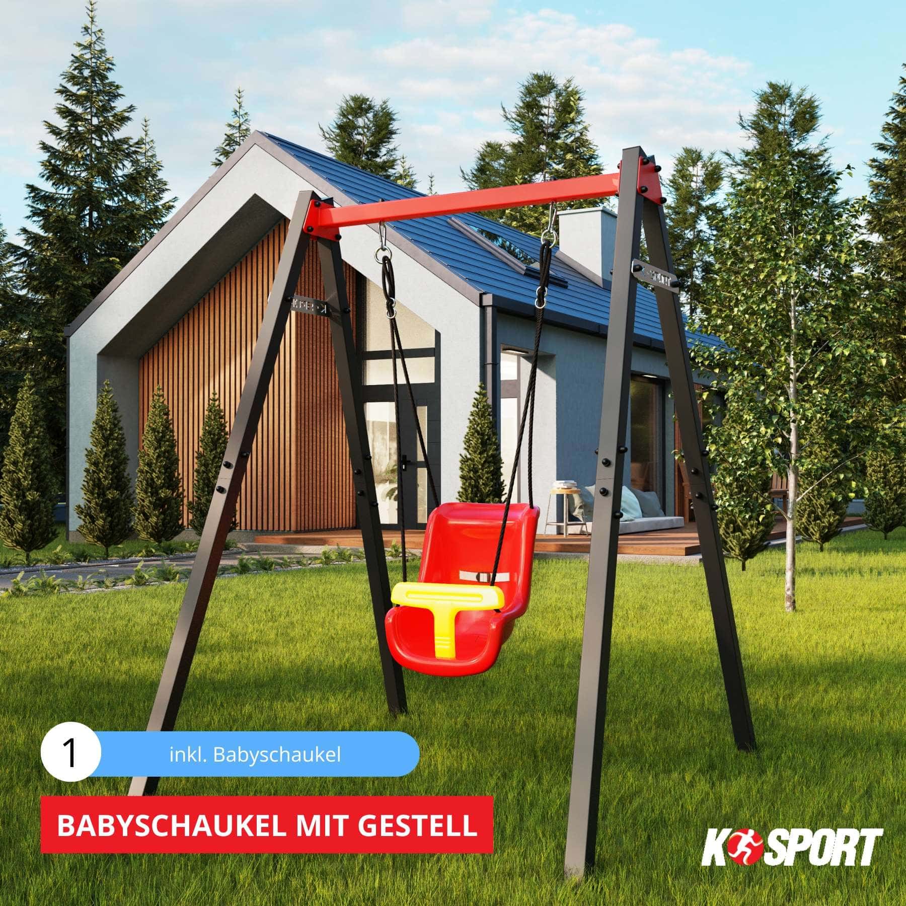 Babyschaukel mit Gestell KSport Deutschland