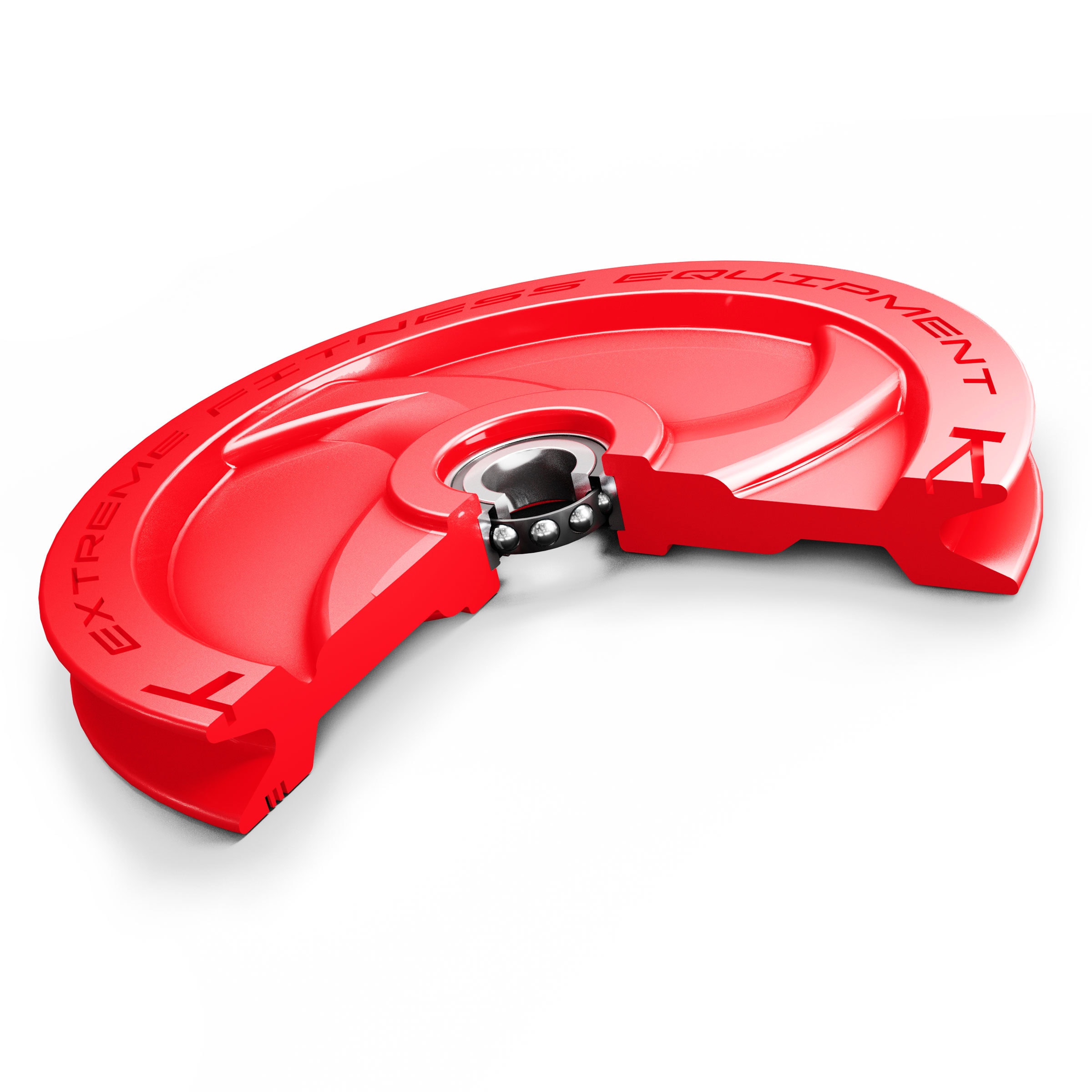 Querschnitt Umlenkrolle des Kabelzuges