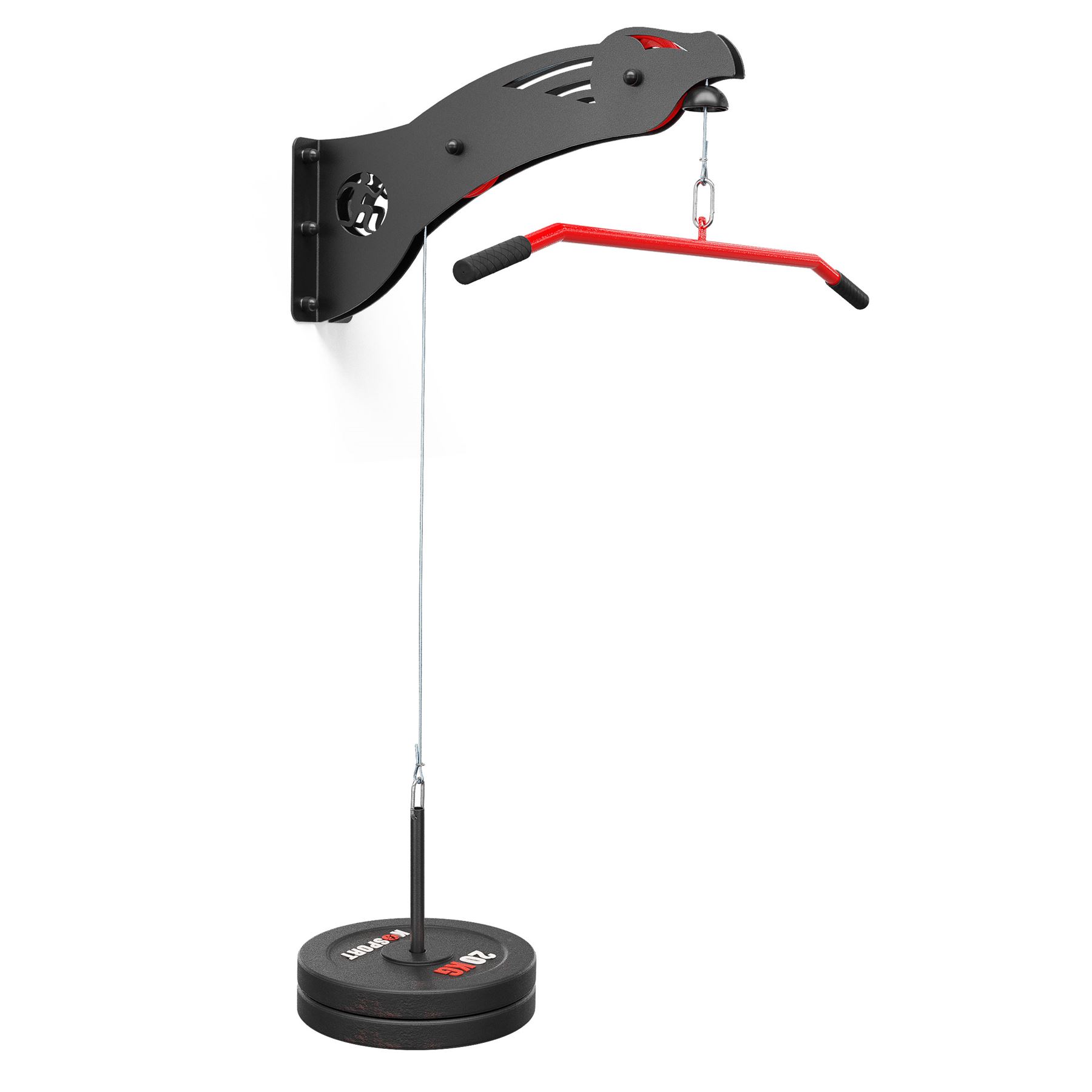 Kabelzug mit Gewichtsscheiben für Widerstand