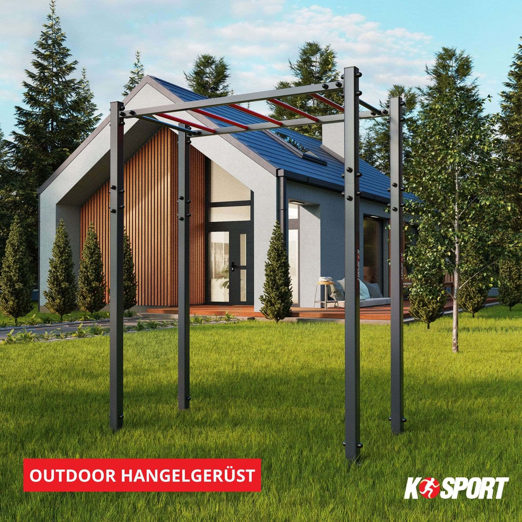 Outdoor Hangelgerüst für den Garten KSport