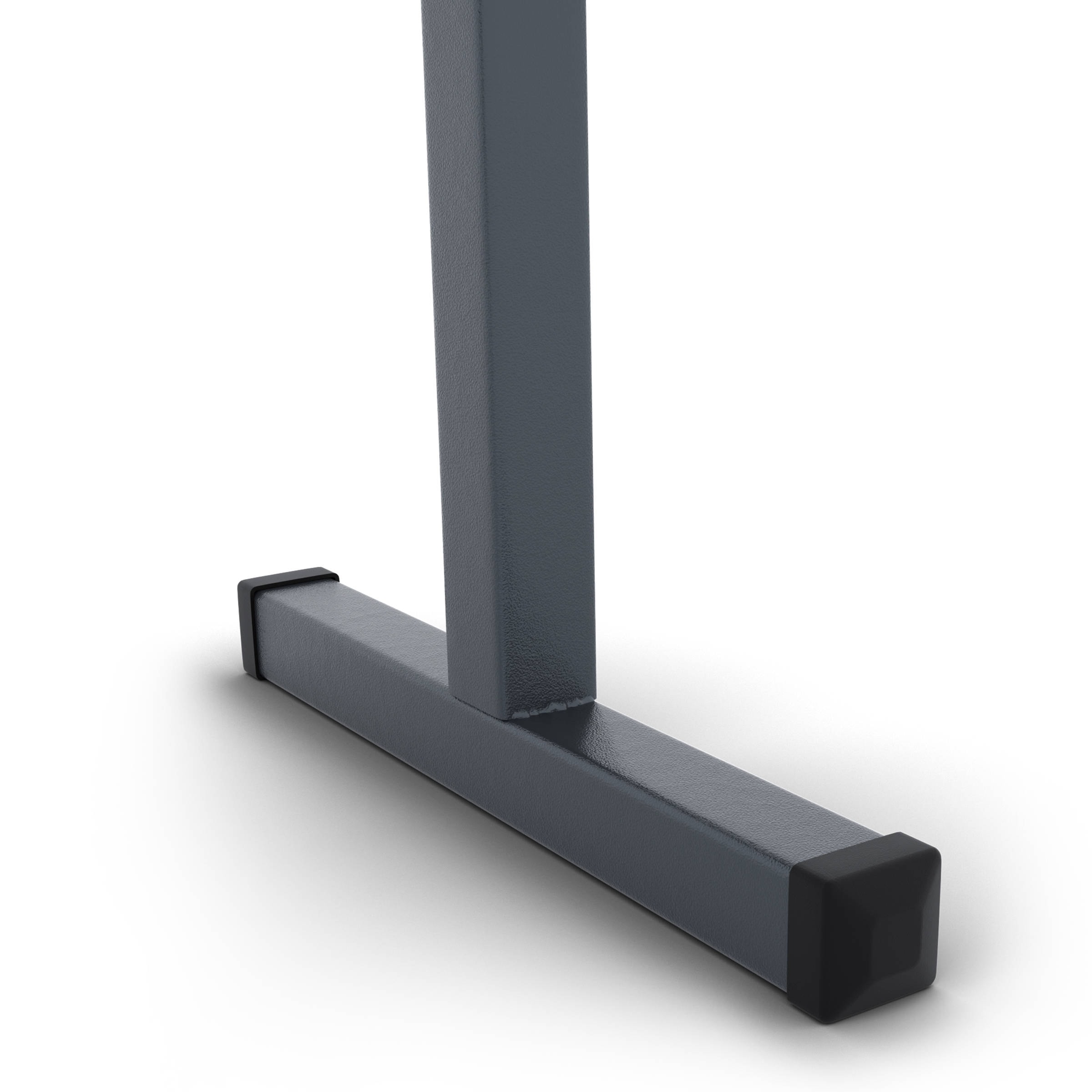 Bodenansicht Standfüße Flachbank