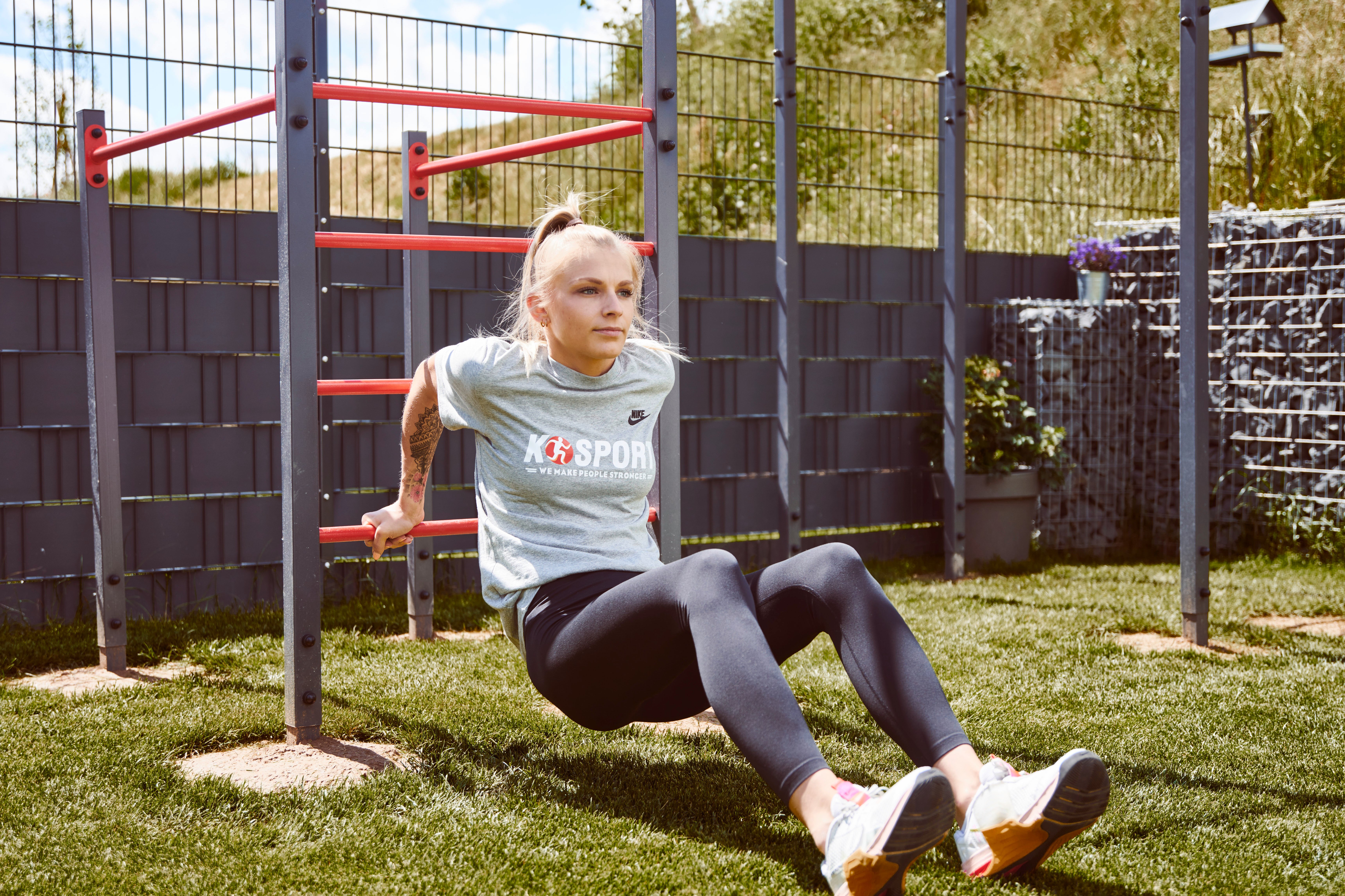 Dein K-Sport Sommer Workout im Garten Teil 2