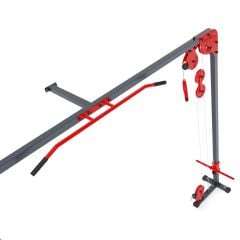 Barra per pull-up e puleggia destra di una torre per Cable Cross