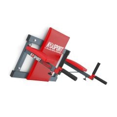 Dip Station rugbekleding en diphandgrepen