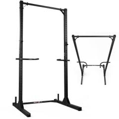 K-Sport Half Rack avec barre de traction et barres à dips