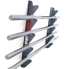 Support pour haltères longs pour montage mural avec haltères longs