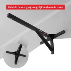 Stabile Befestigungsmöglichkeit an der Wand mit der Boxsackhalterung von K-Sport