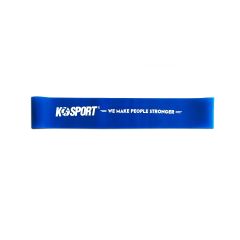 Bande de fitness en bleu