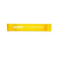 Bande de fitness en jaune