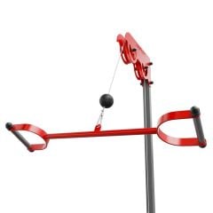 Lat bar a zoccolo/ presa parallela su pulley a cavo