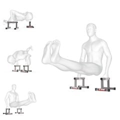 Ejercicios en los agarres para flexiones