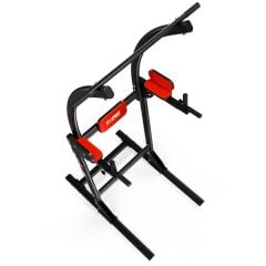 Torre multifunzione K-Sport con barra per trazioni e stazione dip