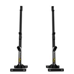 Soportes para barra independientes Blackline Pro – solución compacta para home gym