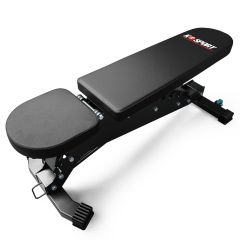 Banco inclinado ajustable para entrenamiento de fuerza – banco de fitness estable con asiento acolchado