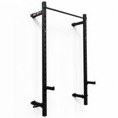 Demi-rack pliable pour montage mural