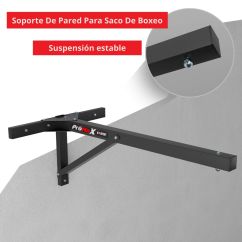 Soporte de pared para saco de boxeo