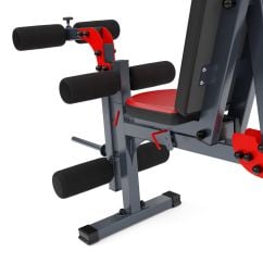 Banco musculación extensión de piernas y curl
