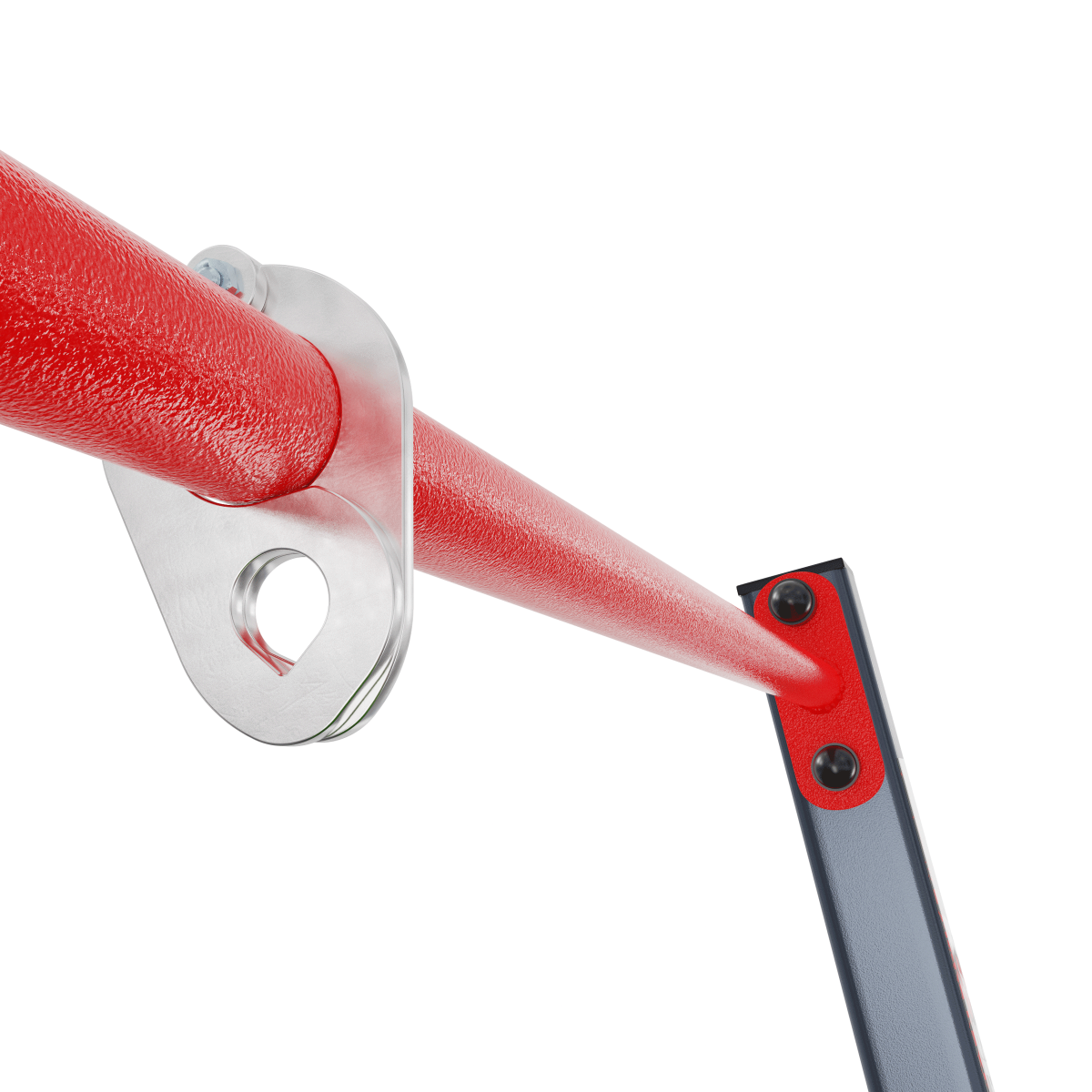 Ere Research Genus Stuurlint Zwart/Rood