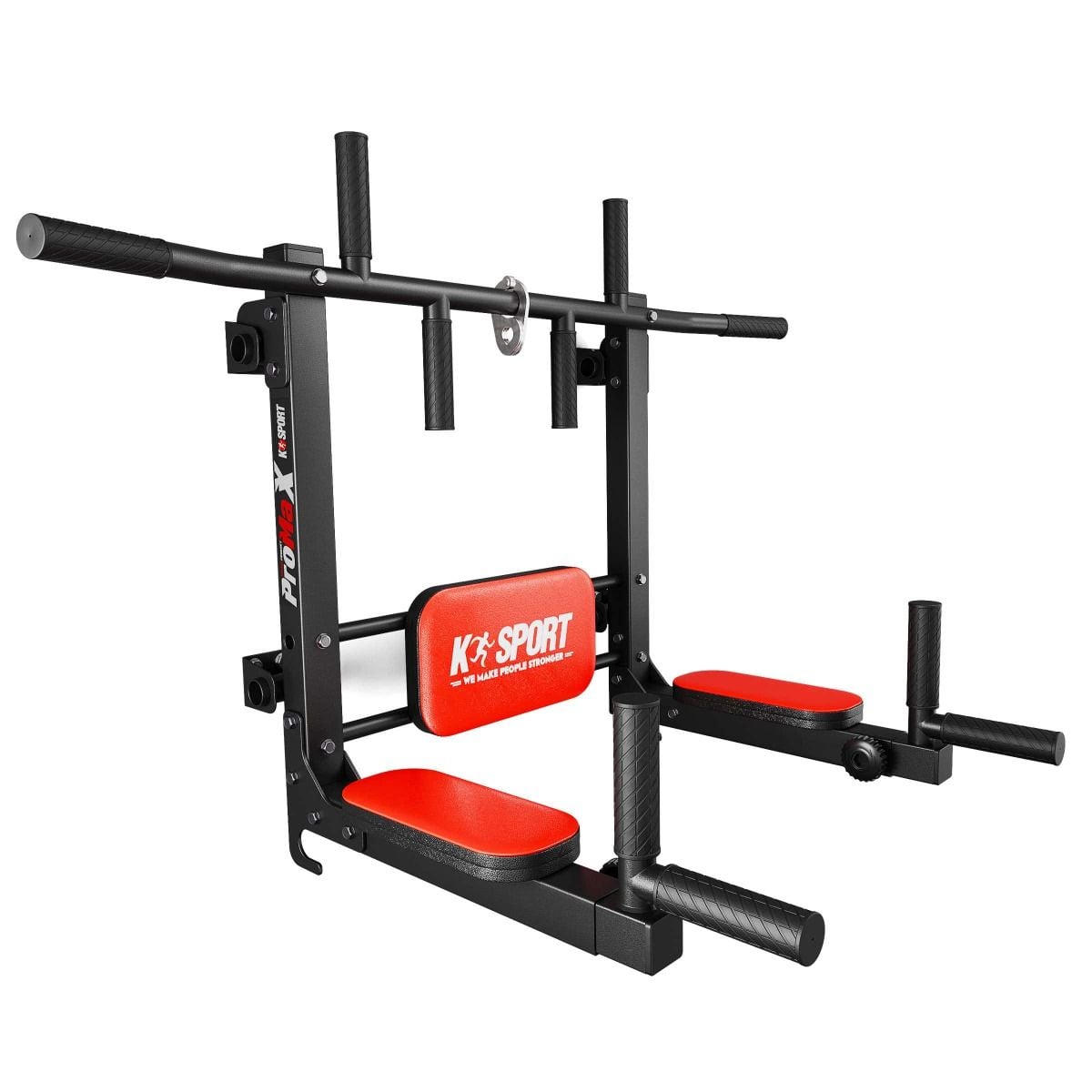 Pull Up Bar Home Gym Apparatuur Multifunctionele Optrekstang Wandgemonteerde Pull Up Bar Gemakkelijk te installeren Rechte Hoek Hanger voor Spier- en Krachttraining, Gebogen