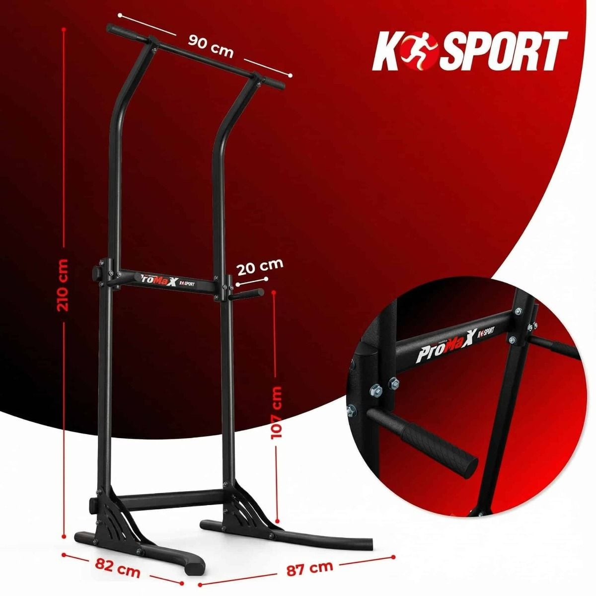 Pliable Pull Up Bar, Power Tower Workout Dip Guadeloupe