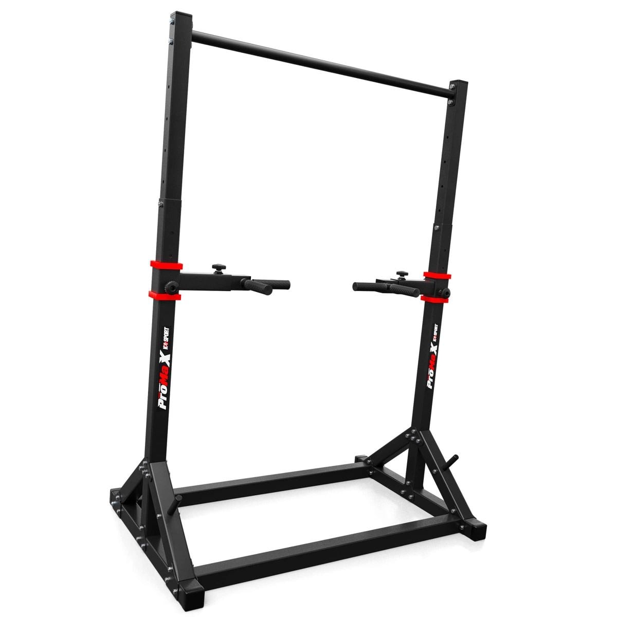 Power Tower Barra Trazioni Autoportante - 150 Kg, Altezza Regolabile 165-210 Cm Per Allenamento A Casa