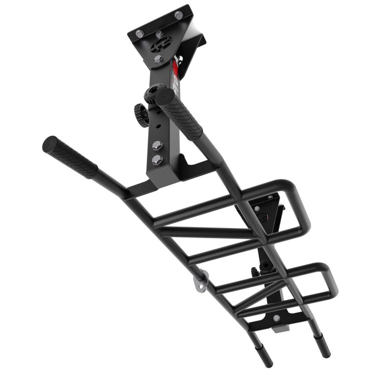 Barre de traction murale avec prises neutres et prise large pour un entraînement de musculation polyvalent