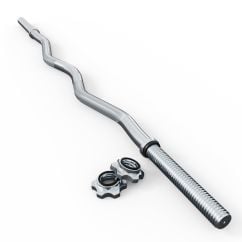 Barra per curl SZ rinforzata con serrature a stella
