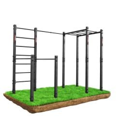 Attrezzatura Calisthenics: Struttura Outdoor con Spalliera e Scala