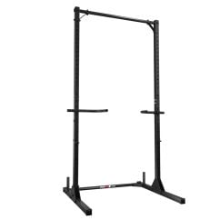 K-Sport Half Rack con barra per pull-up vista frontale