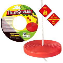 Balançoire à disque avec emballage