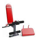 Kraftstation mit Hantelbank / Schrägbank + Curlpult + Beincurler