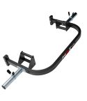 Trap Bar Hex Bar 142 cm barra negra – construcción robusta para peso muerto y entrenamiento de hombros