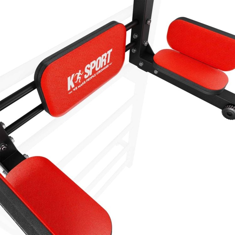 Stazione di allenamento K-Sport: imbottitura per schiena e braccia 2-in-1