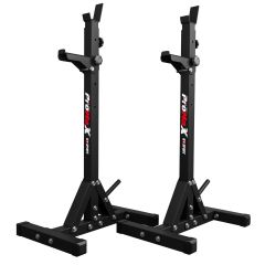 K-Sport verstärktes Hantel Rack mit roten Sicherheitsklammern