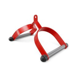 Empuñadura paralela curvada para tirar del cable