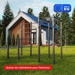 Station de Callisthénie: Espalier et Échelle de Singe Outdoor