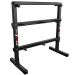 Support de rangement Pro Max en acier pour barres, haltères et disques, idéal pour home gym