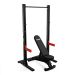 Komplettes Squat-Rack-Set mit verstellbarer Hantelbank