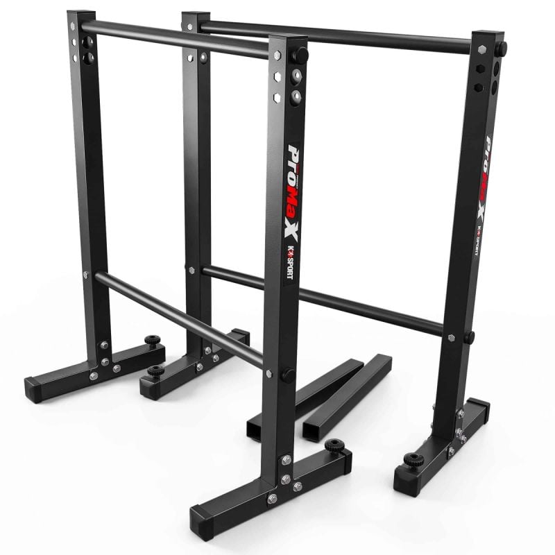 DH FitLife Power Tower Dip Station| Barre de traction autonome | Barre de dips pour