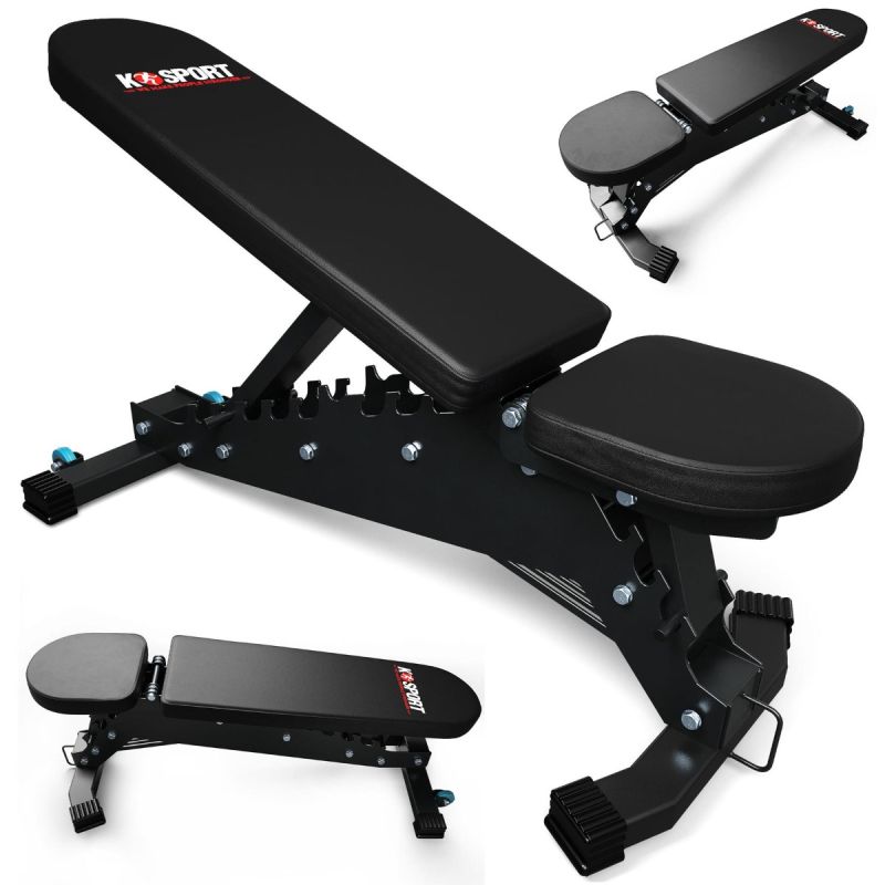 Banco Musculacion Profesional - Banco De Pesas Ajustable